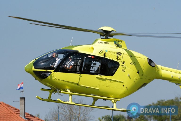 Podravci se još nisu vozili helikopterom hitne. Kučko Gudelj: Ekipe su spremne, 112 određuje mjesto slijetanja