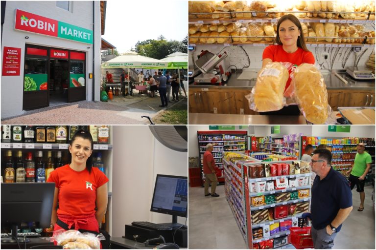 FOTO/VIDEO Otvoren novi Robin market u Koprivnici na Čardi!