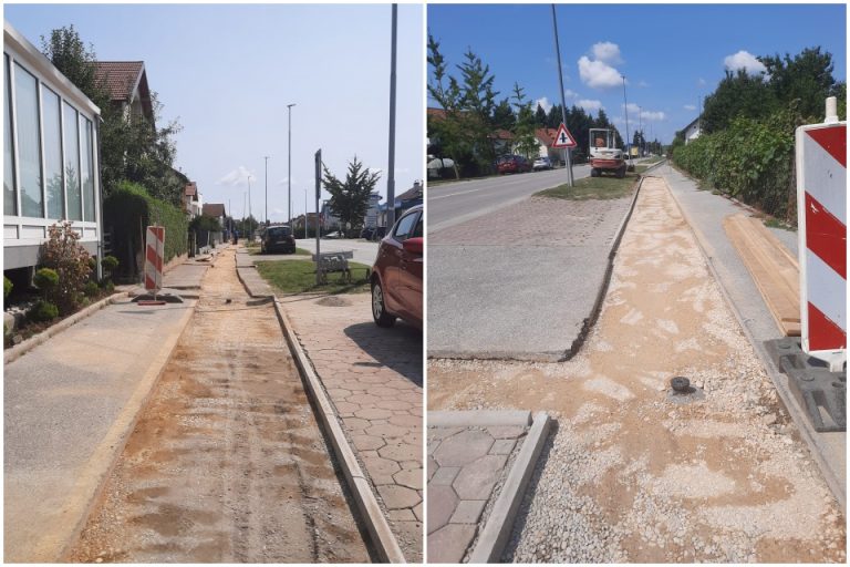 Obećano – ispunjeno, počela sanacija nogostupa u Mažuranićevoj