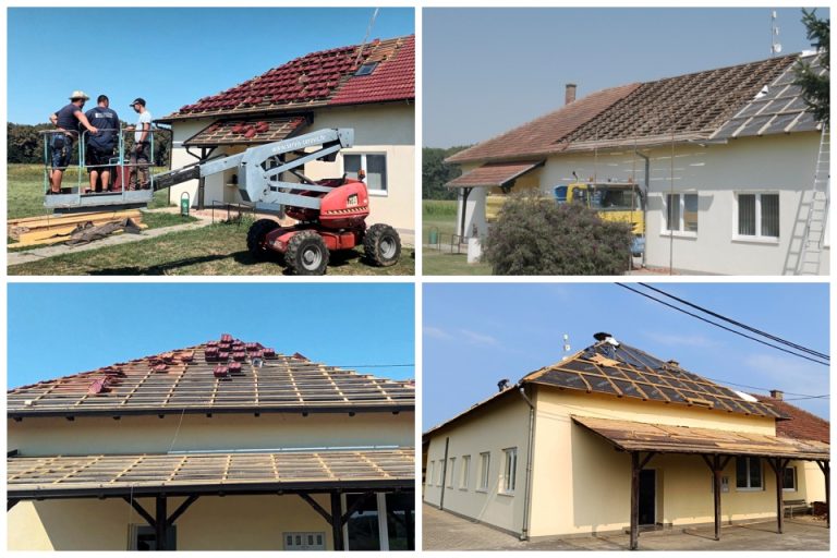 FOTO Rekonstrukcija krovišta galerije privodi se kraju, Općina uložila gotovo 100.000 eura