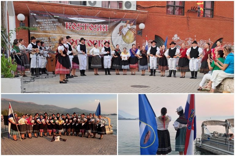 FOTO Članovi KUD-a Zrin u Makedoniji predstavili kulturnu baštinu Legrada