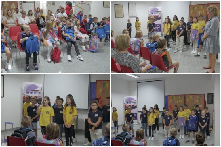 FOTO Prvašićima dobrodošlicu zaželjeli četvrtaši prigodnom predstavom