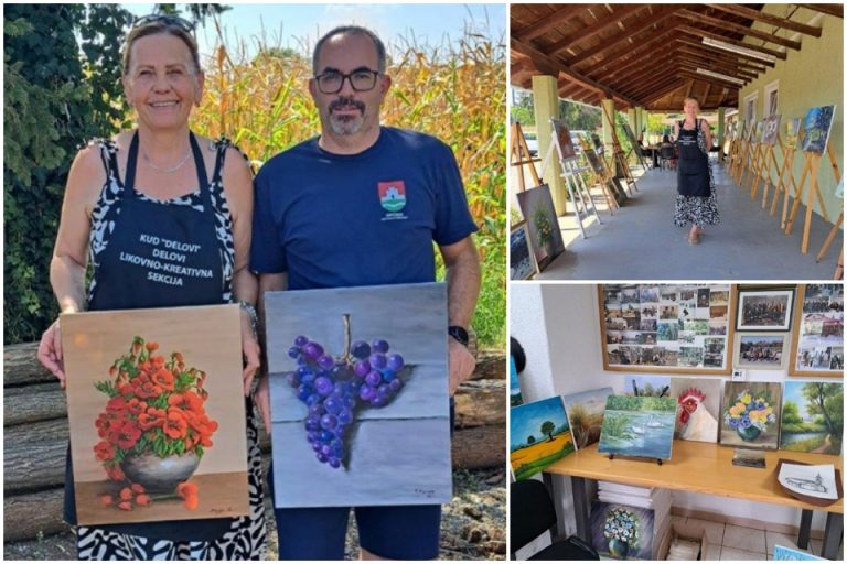 FOTO Likovnjaci KUD-a Delovi sudjelovali na Kloštranskoj paleti