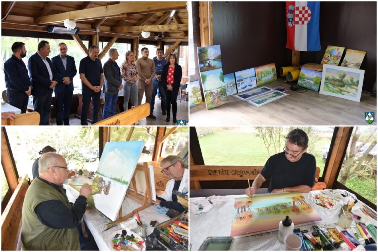 FOTO U povodu Međunarodnog dana rijeke Drave održana likovna kolonija