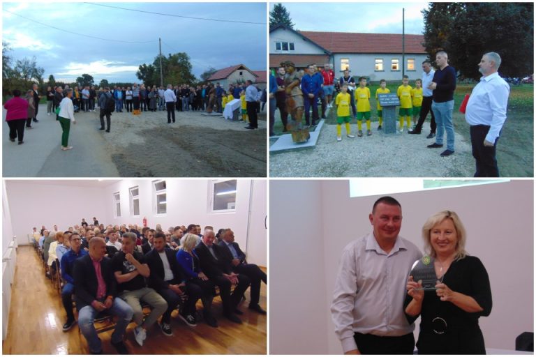 FOTO Hlebinska Lipa obilježila 100 godina postojanja, stadion nazvan po Branku Saboliću