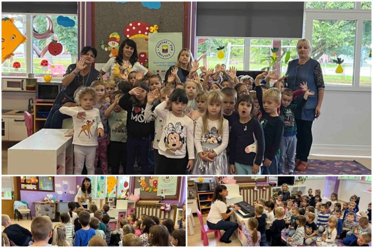 Vrtić na natječaju ministarstva osvojio glazbenu radionicu