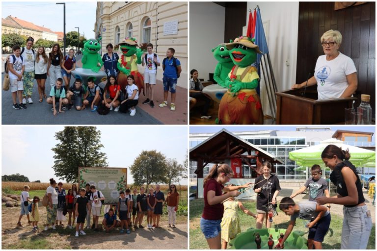 FOTO Učenici iz Opatije u Koprivnici učili o pravilnom razvrstavanju otpada