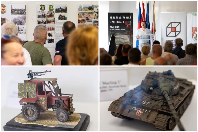 FOTO Otvorena jedinstvena izložba maketa vojne i policijske opreme
