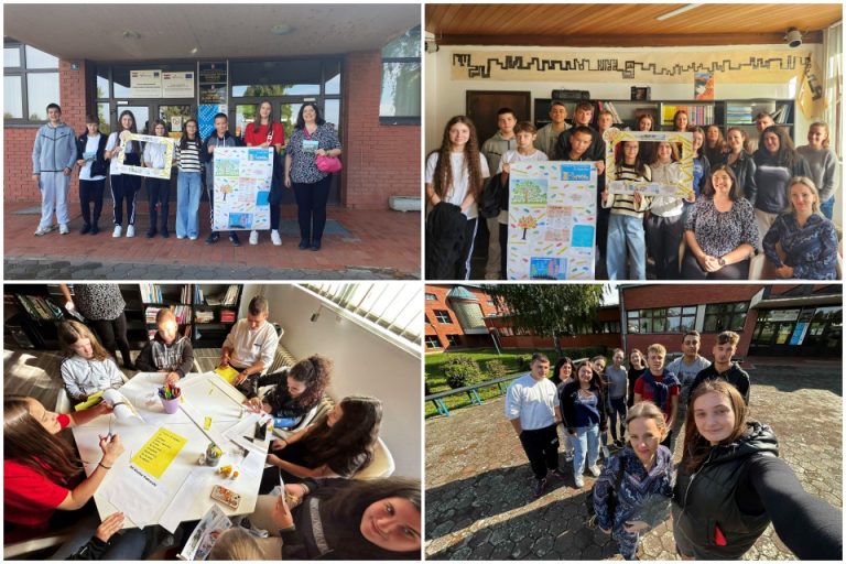 FOTO Zajedničkim projektom učenici dviju škola obilježili Europski dan jezika