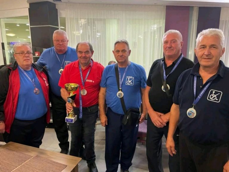 FOTO Članovi HVIDRA-e Đurđevac osvojili tri medalje na Svehrvatskom športskom natjecanju invalida Domovinskog rata