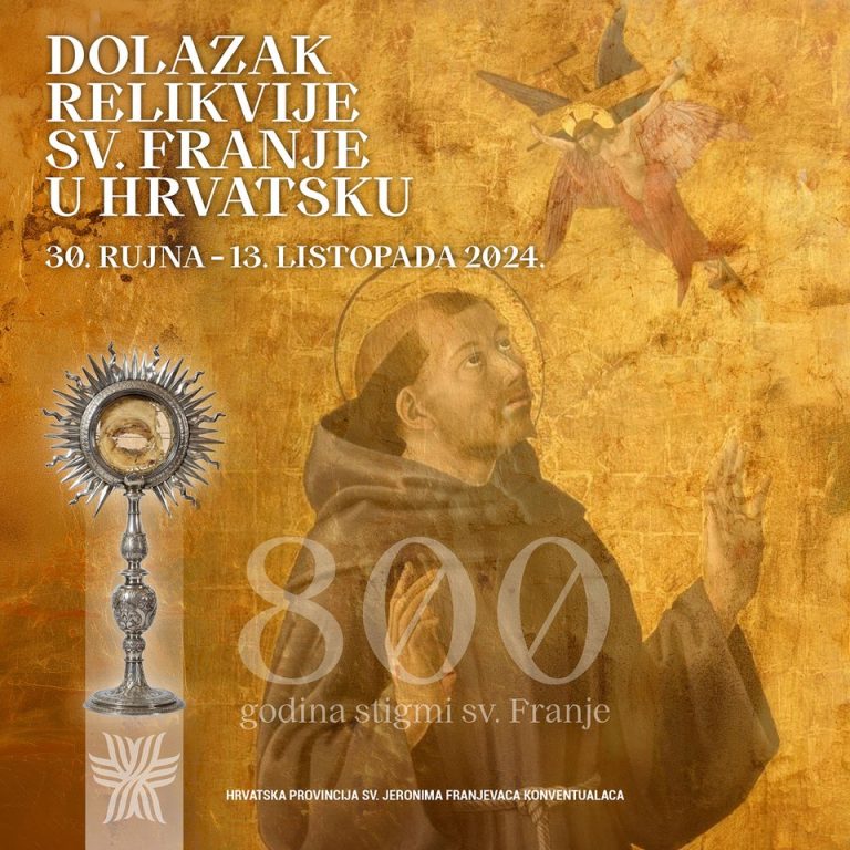 U Molve večeras dolazi relikvija sv. Franje Asiškoga