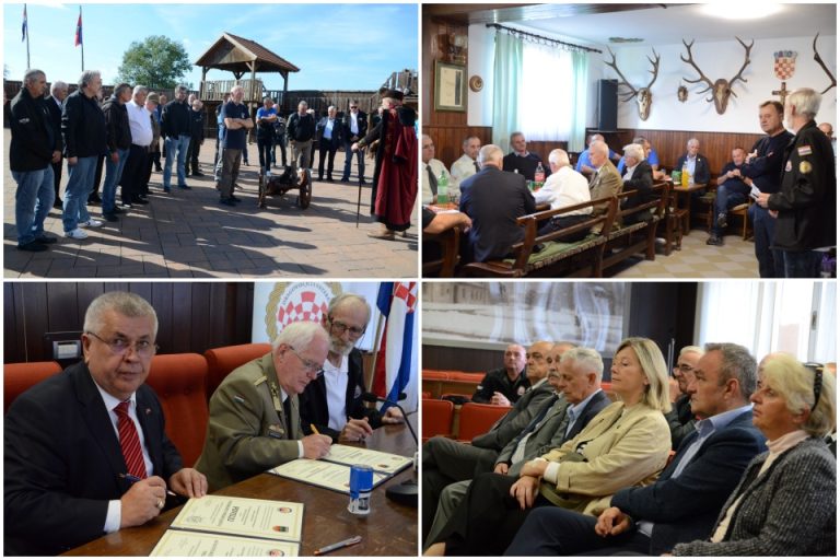 FOTO Ratni veterani iz susjednih zemalja boravili u Podravini, potpisana i povelja o prijateljstvu