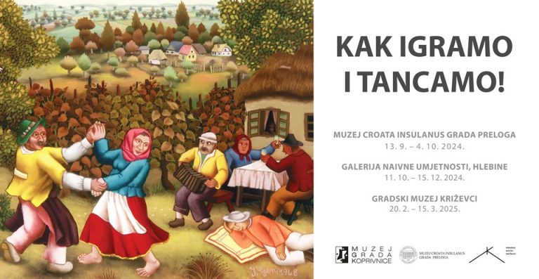 U Hlebinama se otvara skupna izložba o pjesmi i plesu “Kak igramo i tancamo”