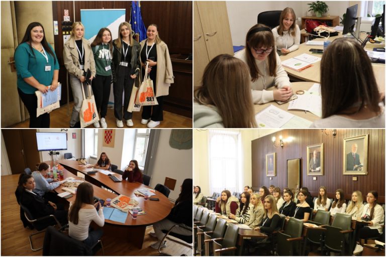 FOTO ‘Akcija za 5!’ ponovno okupila srednjoškolce u gradskoj upravi Grada Križevaca, predstavljeni zanimljivi projektni prijedlozi