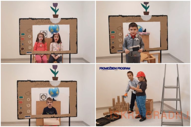 FOTO/VIDEO Ovo morate vidjeti, vrtićarci snimili cijele TV vijesti i reklamni blok