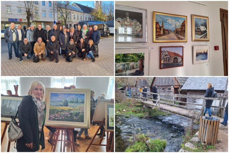 FOTO Slikari Peski-Arta izlagali na Saboru kulture, Željko Bečaj osvojio nagradu za najbolje likovno djelo
