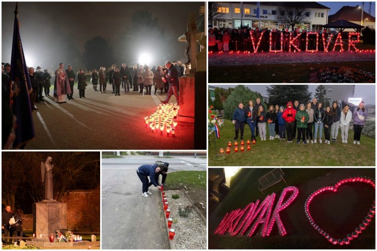 VELIKA FOTOGALERIJA Evo kako su stanovnici općina i brojni učenici diljem županije obilježili Dan sjećanja
