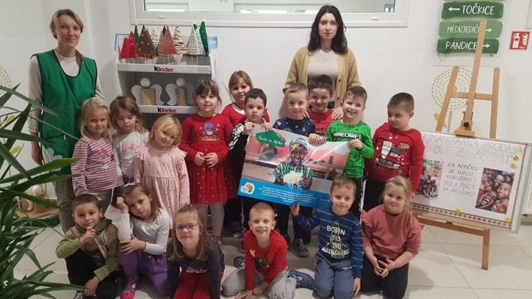 FOTO ‘Medvjedići’ iz Dječjeg vrtića Maslačak organizirali humanitarnu prodaju za djecu Etiopije
