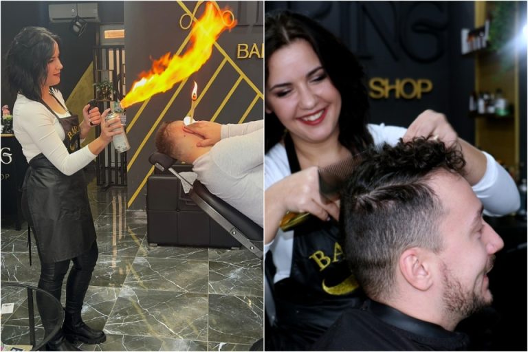 POGURANAC – BARBER SHOP VIKING Vlasnicu Barbaru nikad nisu zanimale ženske frizure pa je otvorila brijačnicu