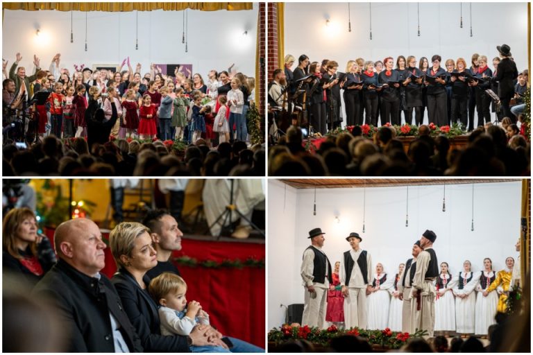 FOTO Na tradicionalnom Božićnom koncertu predstavile se sve sekcije KUD-a