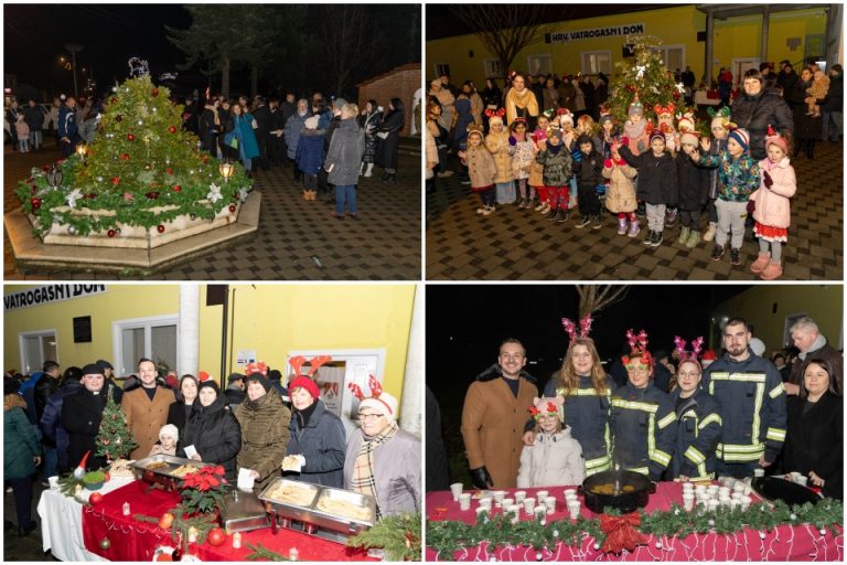 FOTO Treća adventska svijeća upaljena uz pjesmu, nastup djece i okrijepu