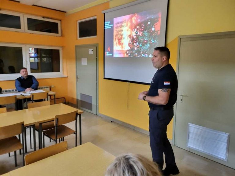 FOTO Radići učili o opasnostima od požara tijekom božićnih blagdana
