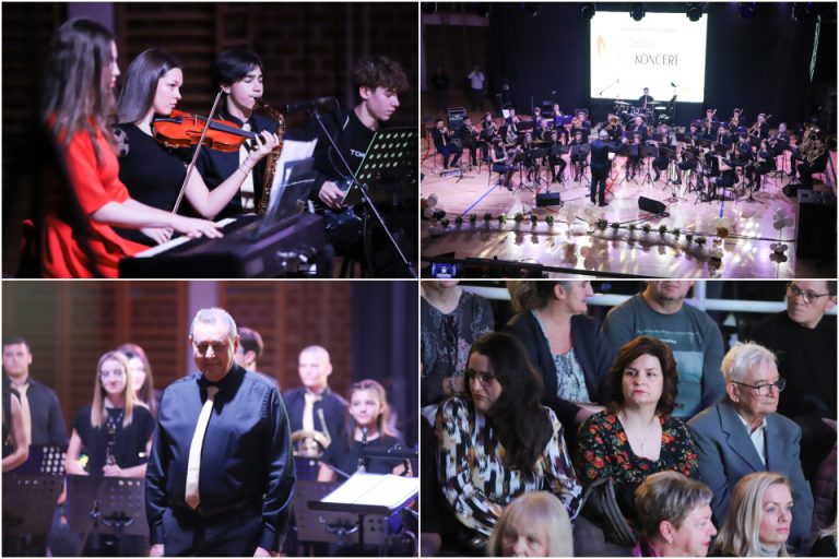 FOTO Tradicionalni Godišnji koncert Puhačkog orkestra DVD-a Đurđevac oduševio mnogobrojnu publiku