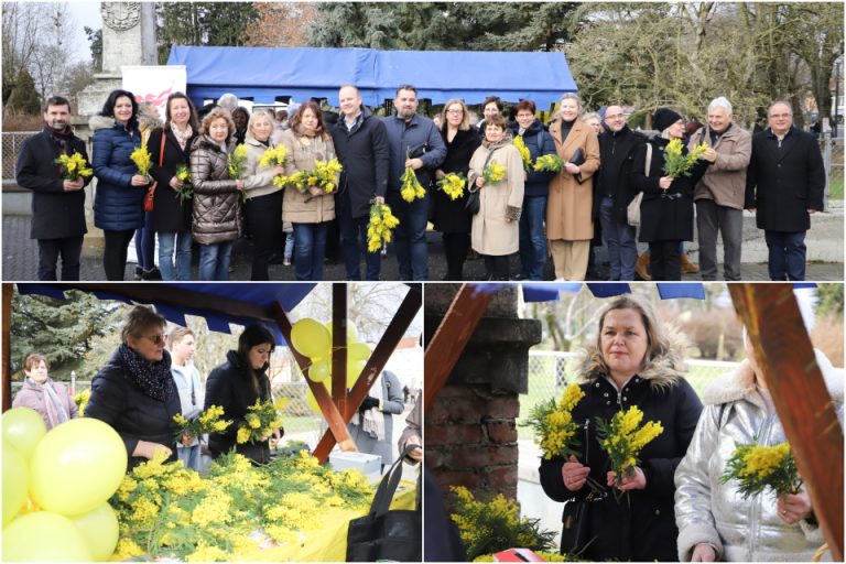 FOTO: DAN MIMOZA U Koprivnici održana tradicionalna akcija protiv raka vrata maternice