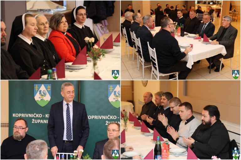 FOTO Župan se sastao s predstavnicima vjerskih zajednica, zahvalio im na predanom radu i doprinosu društvu