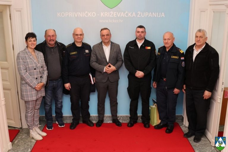 FOTO Održan sastanak vatrogasnih zajednica Koprivničko-križevačke županije i županije Somogy: Fokus na jačanje suradnje i zajedničke vježbe