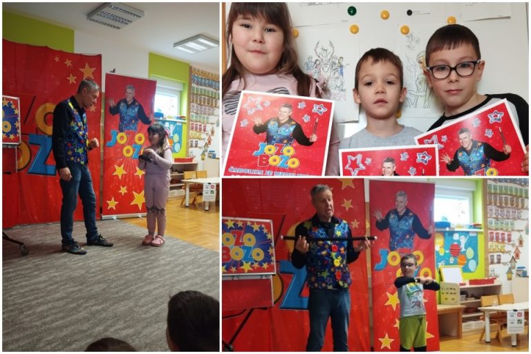 FOTO Mađioničar Jozo Bozo razveselio vrtićarce, Općina svima platila ulaznicu