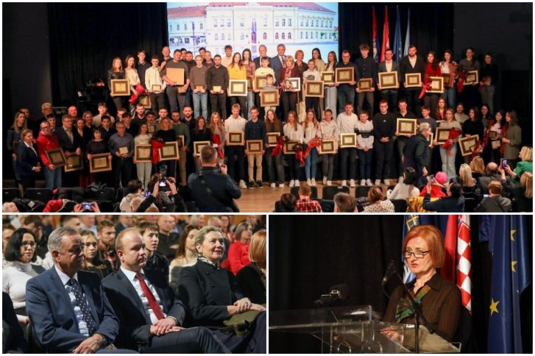 FOTO Nagrađeni najbolji sportaši za 2024. godinu, evo tko su dobitnici