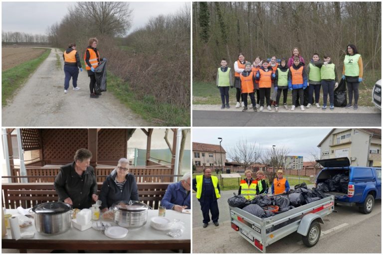 FOTO Mještani se okupili u čišćenju okoliša, okrjepu osigurali Općina i župnik