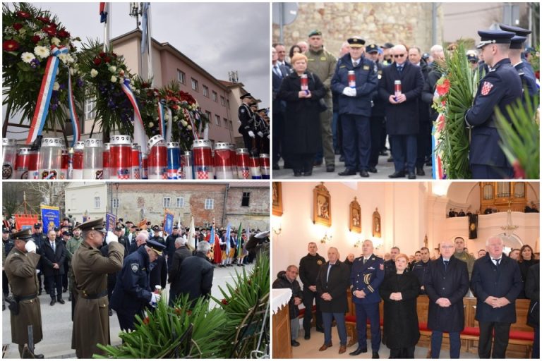 FOTO Policijskim postajama Križevci, Koprivnica i Đurđevac dodijeljene braniteljske zahvalnice za obranu Pakraca