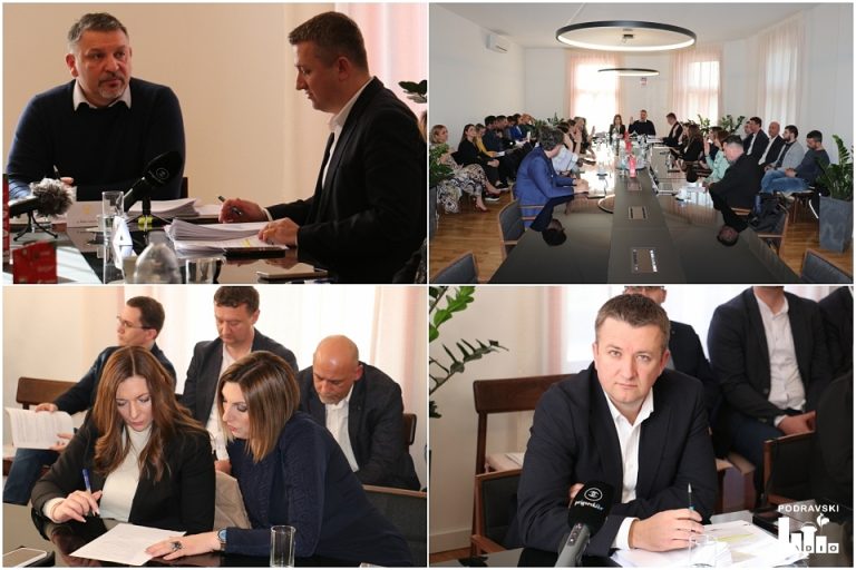 FOTO Održana posljednja sjednica Gradskog vijeća Grada Đurđevca, Janči najavio podjelu uskrsnica