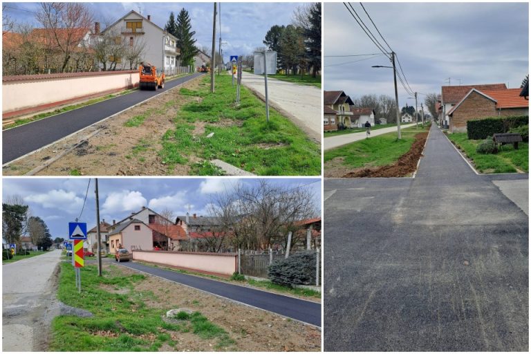 FOTO Asfaltiranje prve faze nove pješačko-biciklističke staze pri kraju, evo kad slijedi nastavak radova