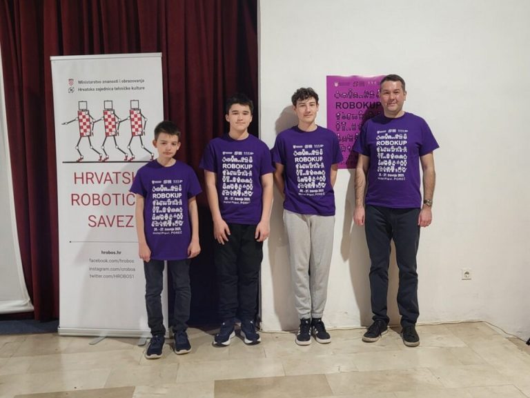 FOTO Đurđevački osnovnoškolci osvojili treće mjesto na državnom natjecanju iz elementarne robotike