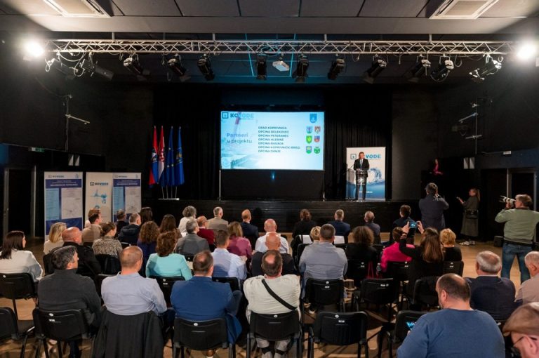 FOTO Završna konferencija projekta ‘Poboljšanja vodnokomunalne infrastrukture Aglomeracije Koprivnica’ vrijednog 75,4 milijuna kuna