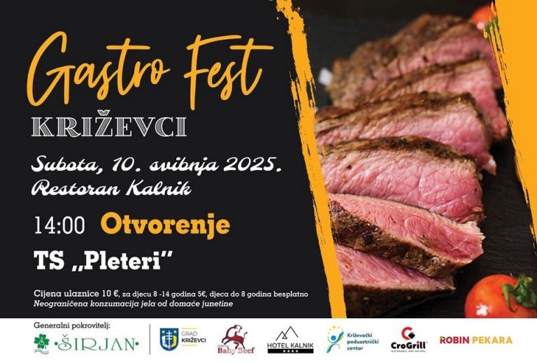 [DARIVANJE] Portal Glas u suradnji s Gradom Križevcima daruje ulaznice za križevački Gastro Fest, evo tko će uživati