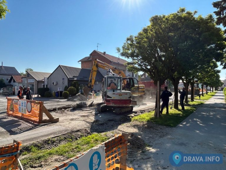 VOZAČI, OPREZ Zbog radova zatvorene su dvije ulice u centru Koprivnice