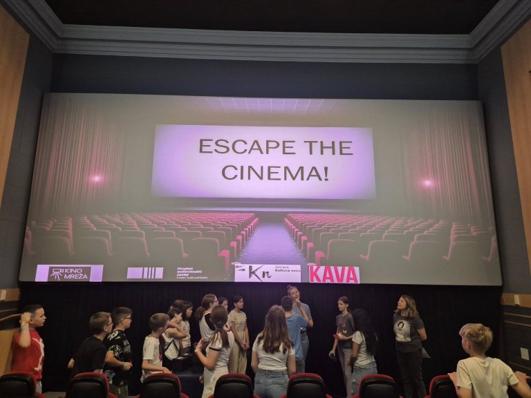 Petaši u filmskoj pustolovini u kinu Velebit