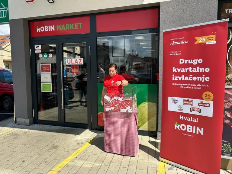 FOTO Održano drugo kvartalno nagradno izvlačenje velike nagradne igre Robin marketa!