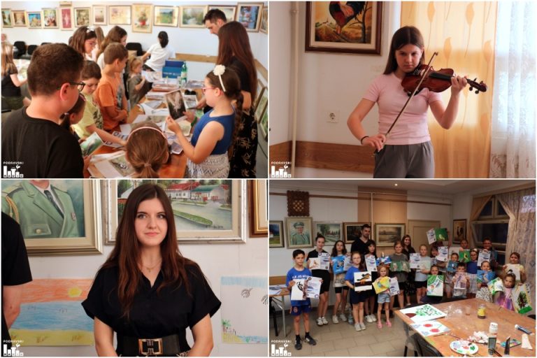 FOTO U Domu ‘Mladen Markač’ održani Dani otvorenih vrata udruga uz umjetnost i edukaciju