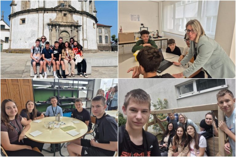 FOTO Učenici i učitelji iz Drnja učili, surađivali i stvarali u Portugalu kroz Erasmus+ projekt
