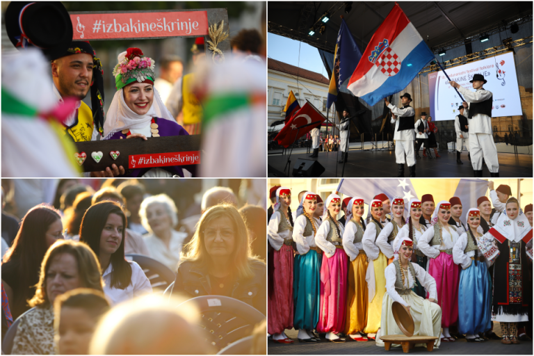 FOTO Svečano je otvoren festival ‘Iz bakine škrinje’, predstavile se folklorne skupine iz Kolumbije, Turske, Bosne i Hercegovine te Hrvatske