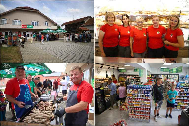FOTO/VIDEO Otvoren novi Robin market u Rasinji!
