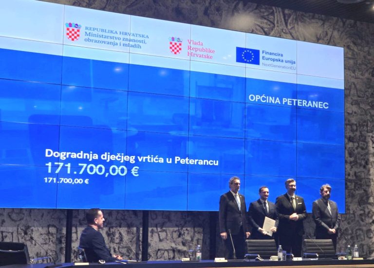 PETERANEC Stižu potpore za dogradnju dječjeg vrtića