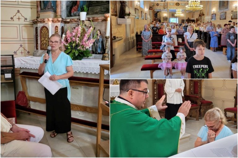 FOTO Snježana Tišljarić odlazi volontirati u Afriku, župnik Petrić dao joj blagoslov