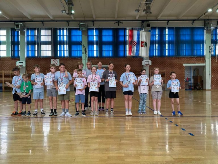 FOTO Klinci iz Novigrada Podravskog uspješno završili Malu sportsku školu: ‘Djeca su pokazala napredak’