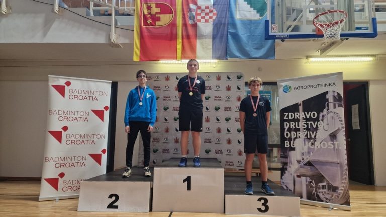 Lovro Matovina vratio se na badmintonske terene nakon gotovo pola godine i odmah osvojio četiri medalje